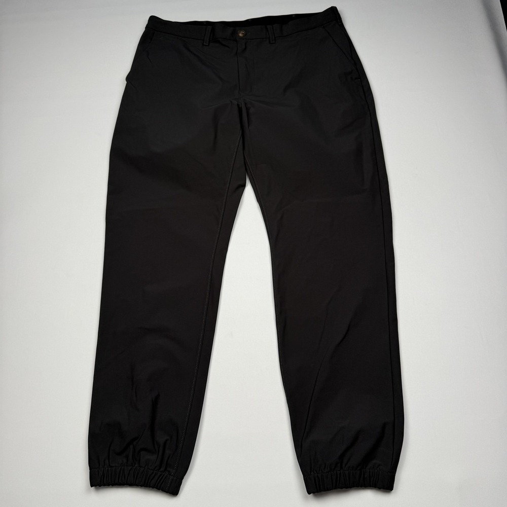 Patagonia Transit Travel Jogger Pants Mens 36x30 Gray Woven Zip Pocket